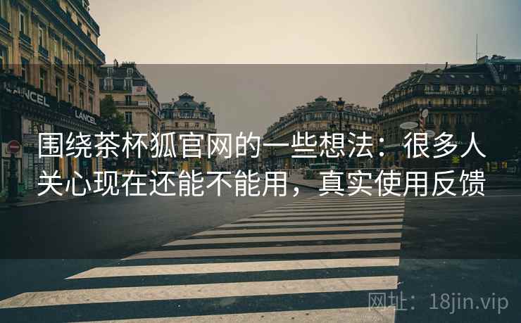 围绕茶杯狐官网的一些想法:很多人关心现在还能不能用,真实使用反馈 围绕茶杯狐官网的一些想法:很多人关心现在还能不能用,真实使用反馈